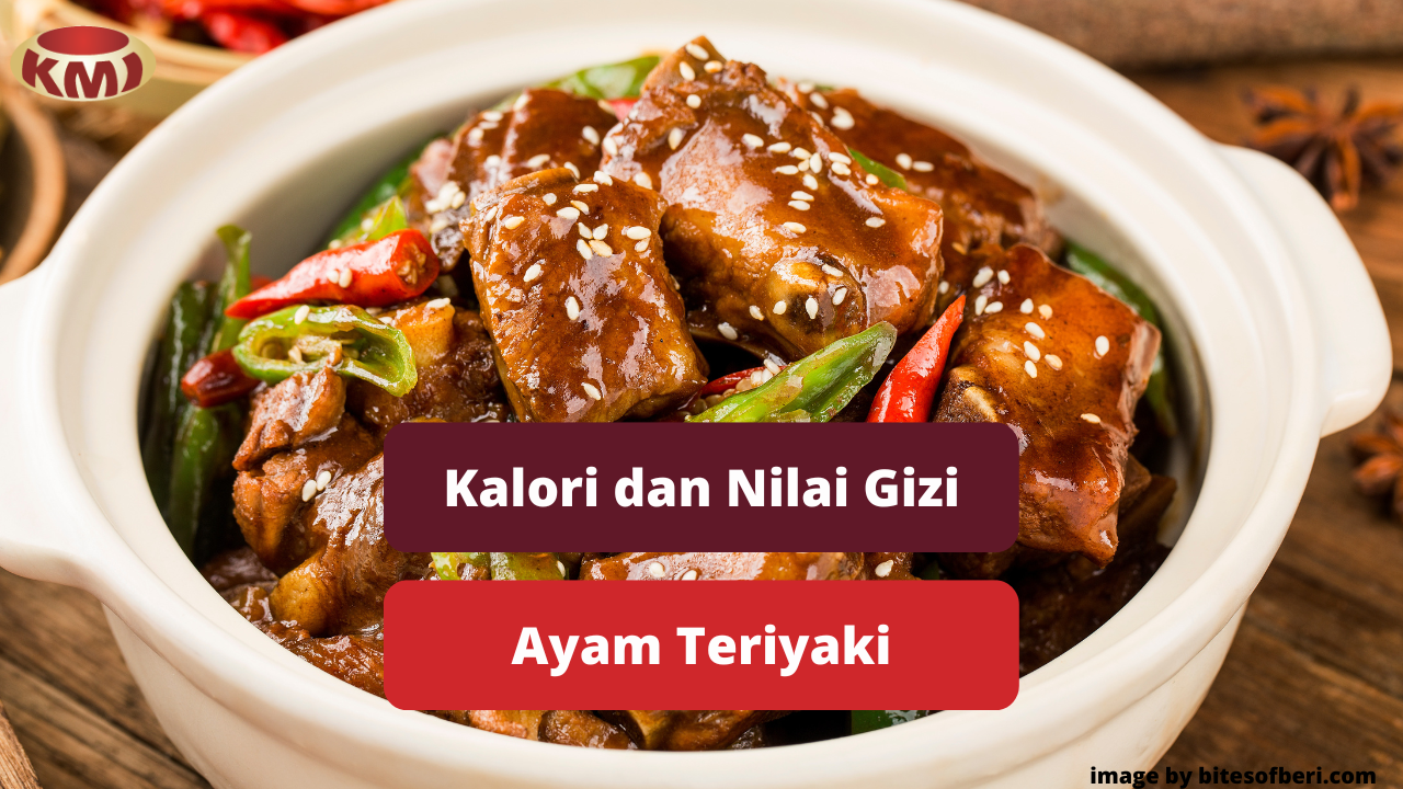 Berikut Kalori dan Nilai Gizi Hidangan Ayam Teriyaki 